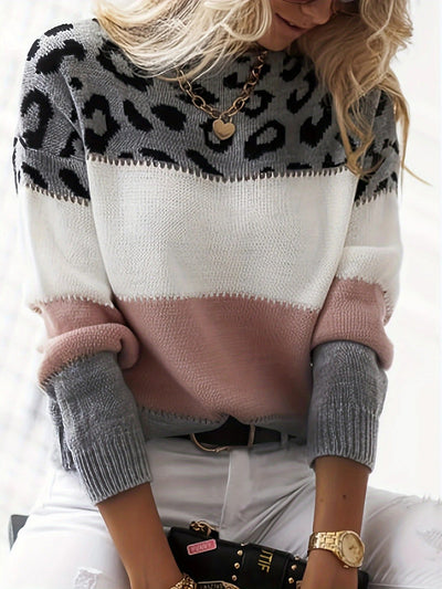 Nora | Leopardenmuster Pullover