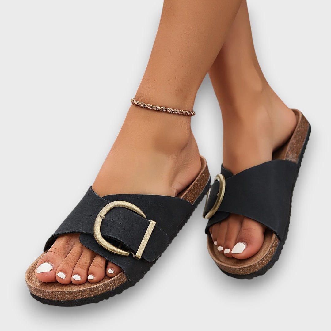 Mirea – Komfort-Sandale mit Schnallen-Detail