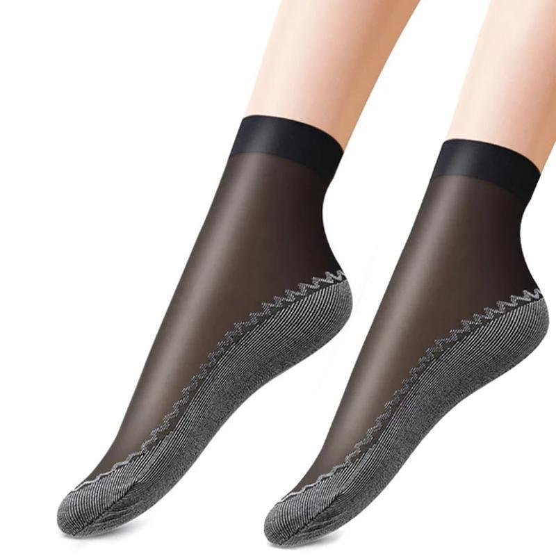 Lily - Rutschfeste Baumwollsocken für Damen
