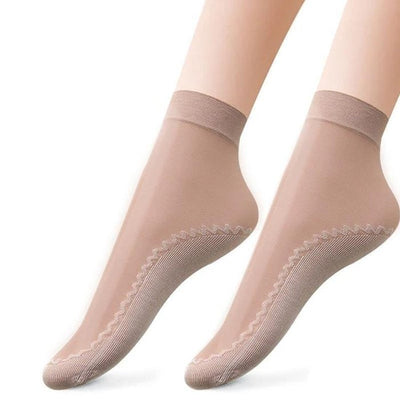 Lily - Rutschfeste Baumwollsocken für Damen
