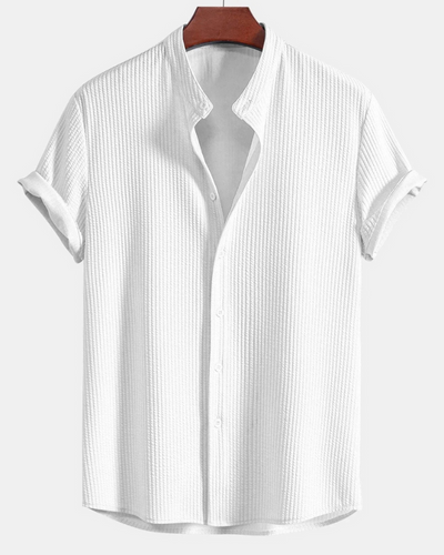 Herren Stilvolles Polo Shirt | Eleganter Stehkragen