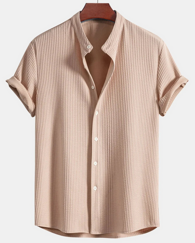 Herren Stilvolles Polo Shirt | Eleganter Stehkragen