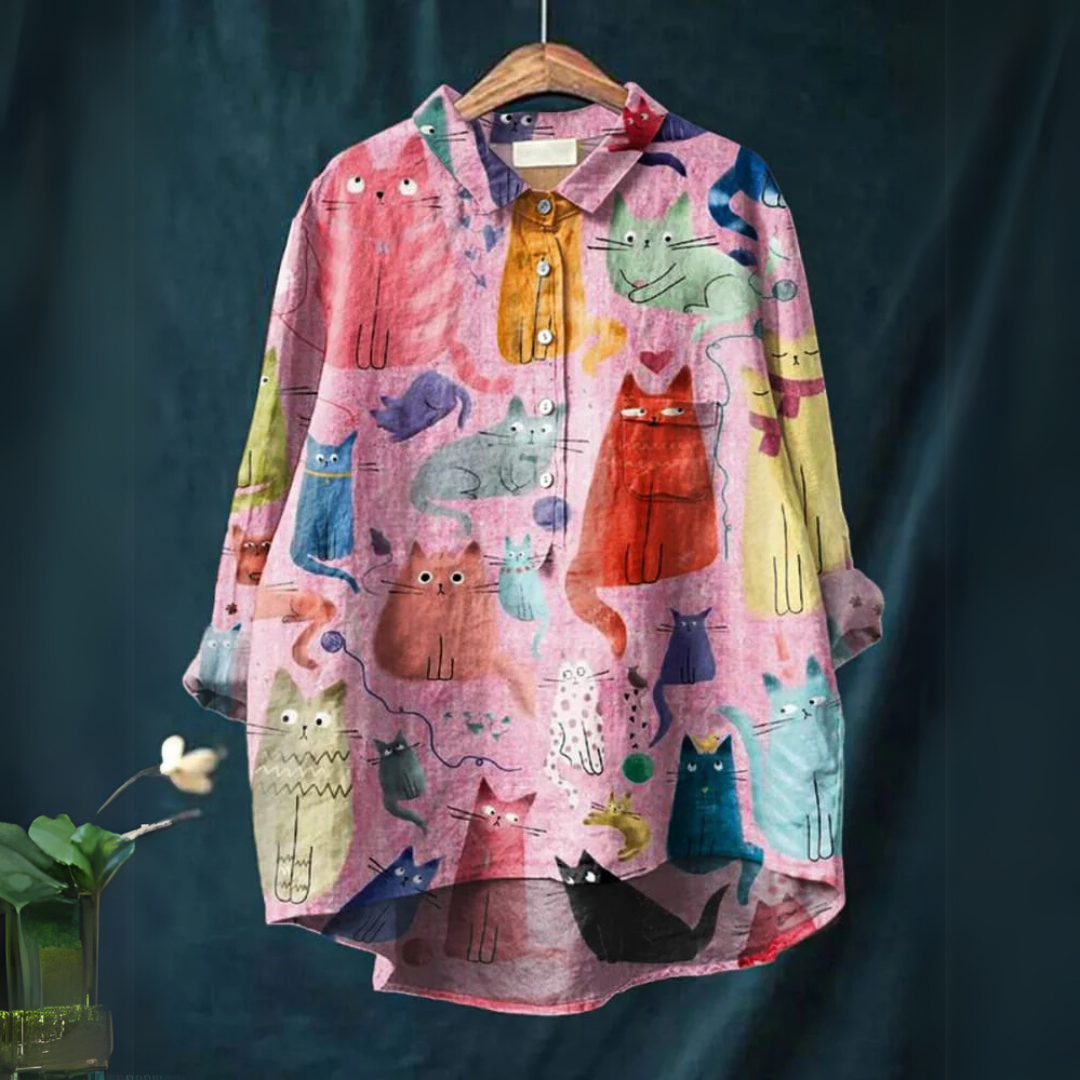 Uluru™ - Katzenkunst T-Shirt