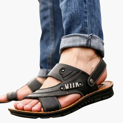 Bequeme orthopädische Sandalen für Herren - robust & komfortabel