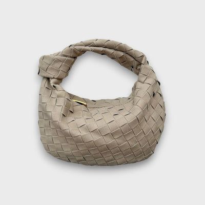 Soléa – Kleine Wildledertasche mit Knotenhenkel