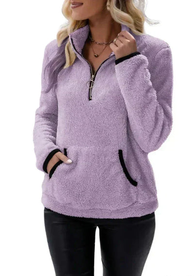 Harper® Gemütlicher Sherpa Pullover