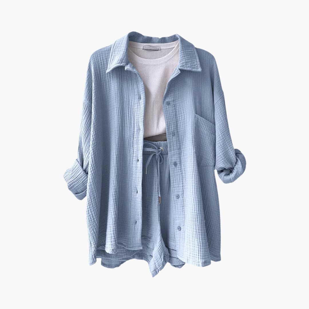 Aurélie | Elegantes und trendiges Zweiteiler-Set für einen schicken und lässigen Look