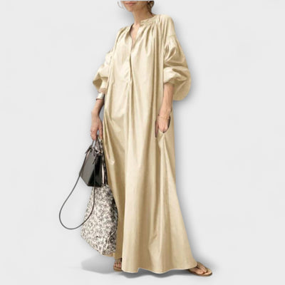 Milianse – Elegantes Midikleid mit taillierter Silhouette