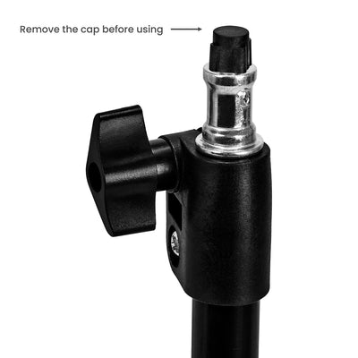 Glowwer ProLight | Professionelle 18" Ringlampe mit höhenverstellbarem Stativ und 45W LED-Beleuchtung