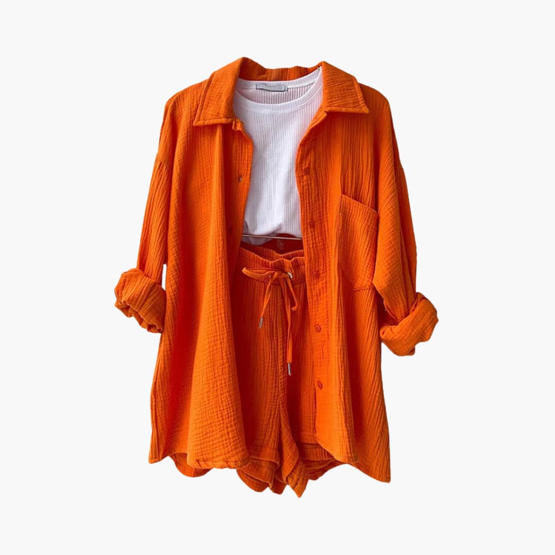 Aurélie | Elegantes und trendiges Zweiteiler-Set für einen schicken und lässigen Look