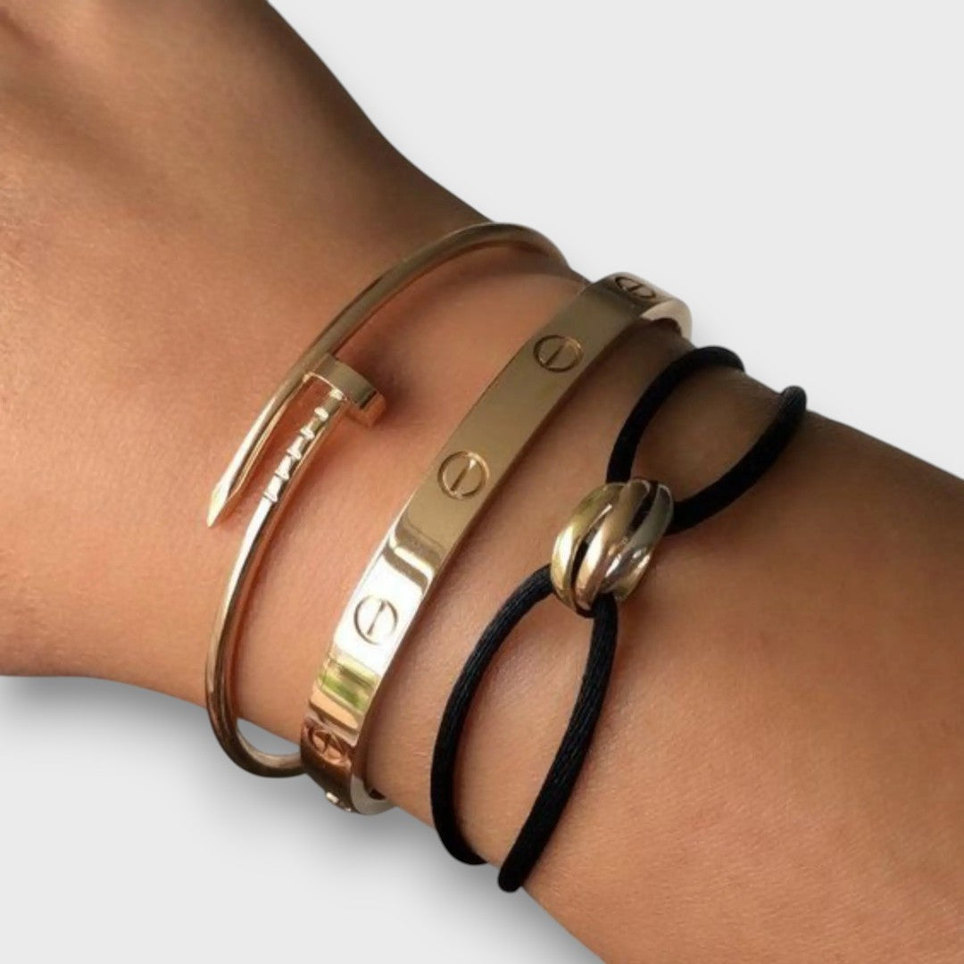 Nail – Armreif im Industrial-Chic