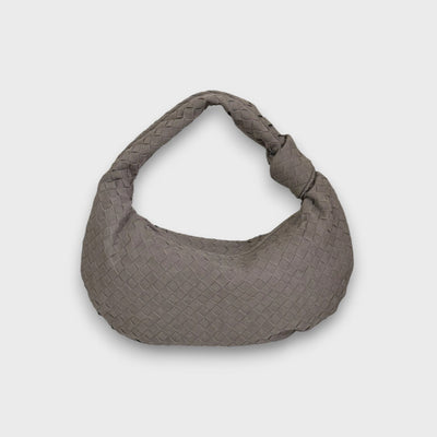 Lunira – Mini-Bag aus Wildleder mit geflochtenem Detail