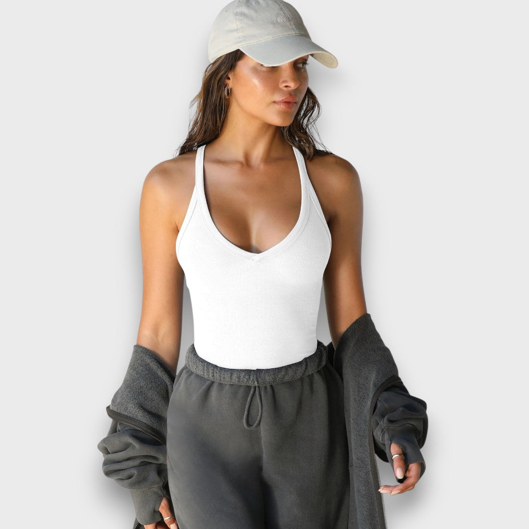 Talia – Ripp-Top mit Racerback