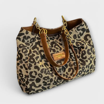 Emma Fioretti – Leopard Canvas Tote