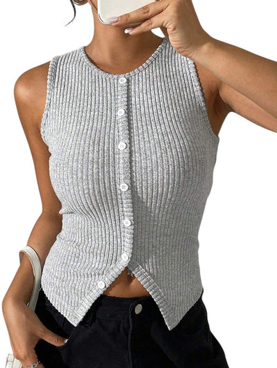 Niva – Geripptes Tanktop mit moderner Linie
