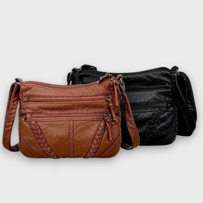 Tirella – Crossbody-Tasche mit Flechtdetail