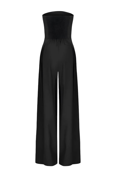 Sylvana - Schulterfreie Jumpsuit