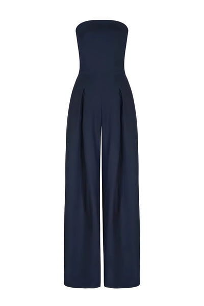 Sylvana - Schulterfreie Jumpsuit