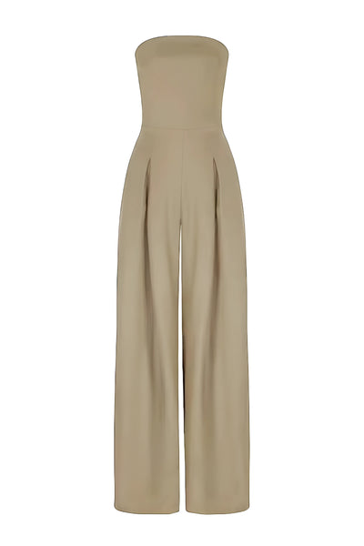 Sylvana - Schulterfreie Jumpsuit