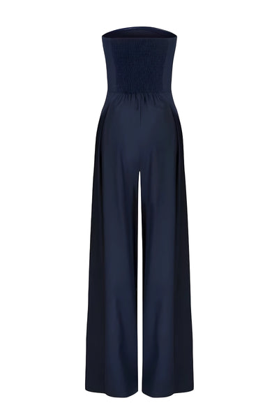 Sylvana - Schulterfreie Jumpsuit
