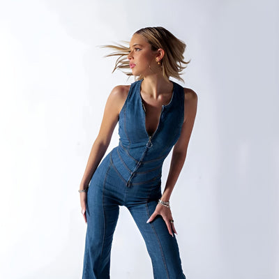 Janine - Jeans Jumpsuit