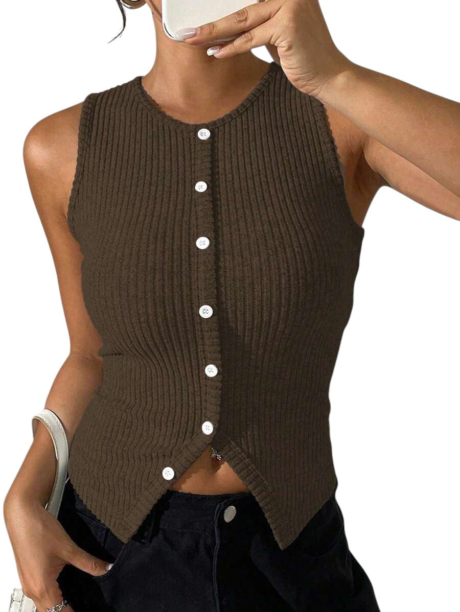 Niva – Geripptes Tanktop mit moderner Linie