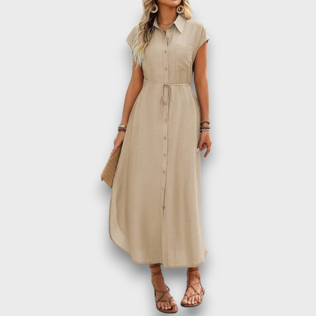 Vivienne – Hemdblusenkleid mit stilvoller Lässigkeit