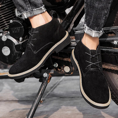 MADRID | Aufzug-Suede-Schuhe +6CM