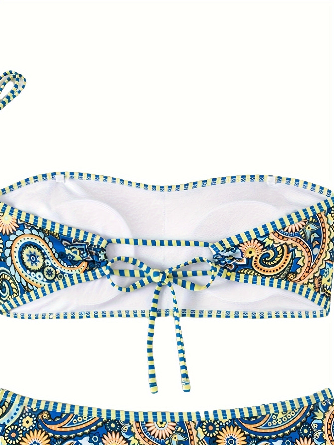 Damen Bikini Set – Mittlerer Stretch, Knoten-Detail, Elegant