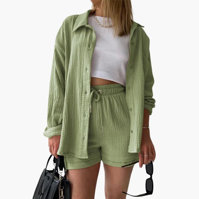 Aurélie | Elegantes und trendiges Zweiteiler-Set für einen schicken und lässigen Look