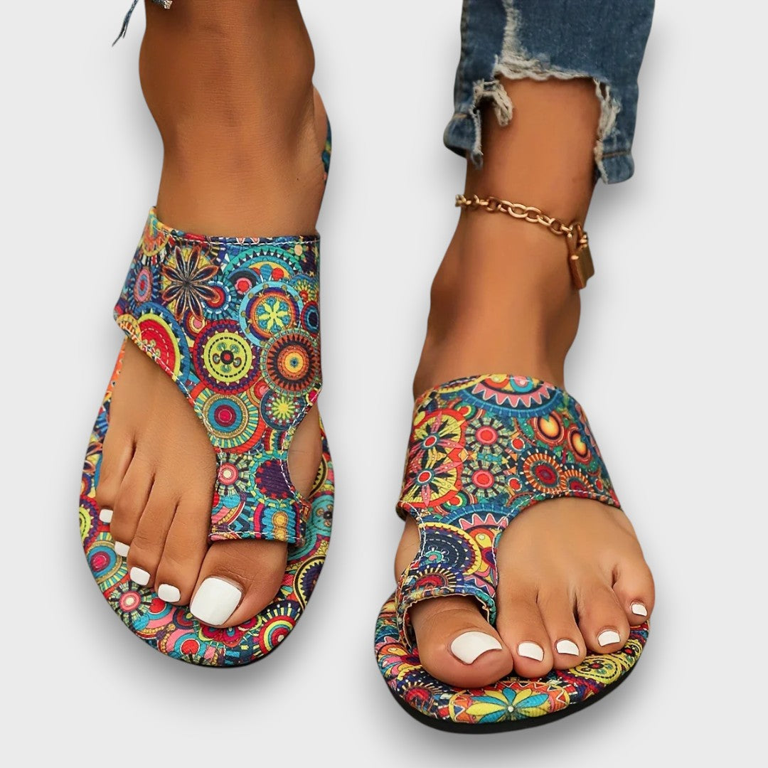 Sorima – Boho-Sandalen mit Mandala-Muster