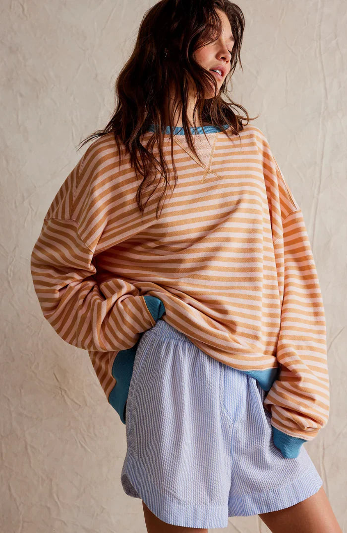 Lena - striped oversized sweater