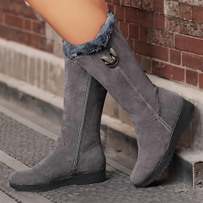 Isabella | Gefütterte Damen-Winterstiefel mit Profilsohle