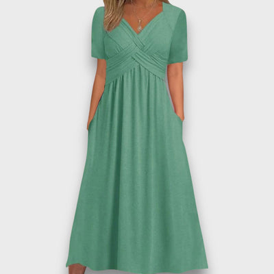 Luniva – Kleid mit zarter Wickeloptik