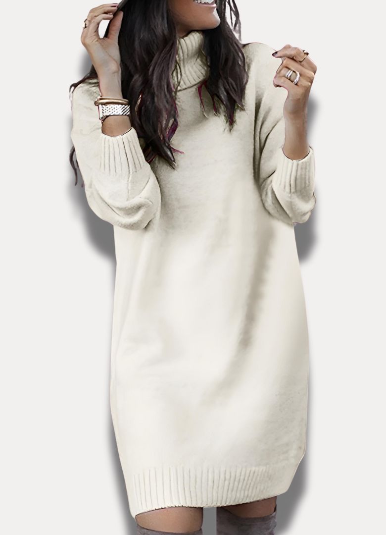 Marina | Warmer Strickpullover mit Rollkragenstil