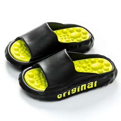 Komfortable Hausschuhe mit Fußmassage