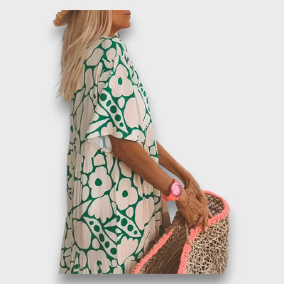 Melina – Luftiges kleid mit V-Ausschnitt