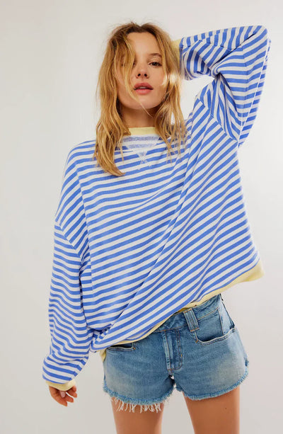 Lena - striped oversized sweater
