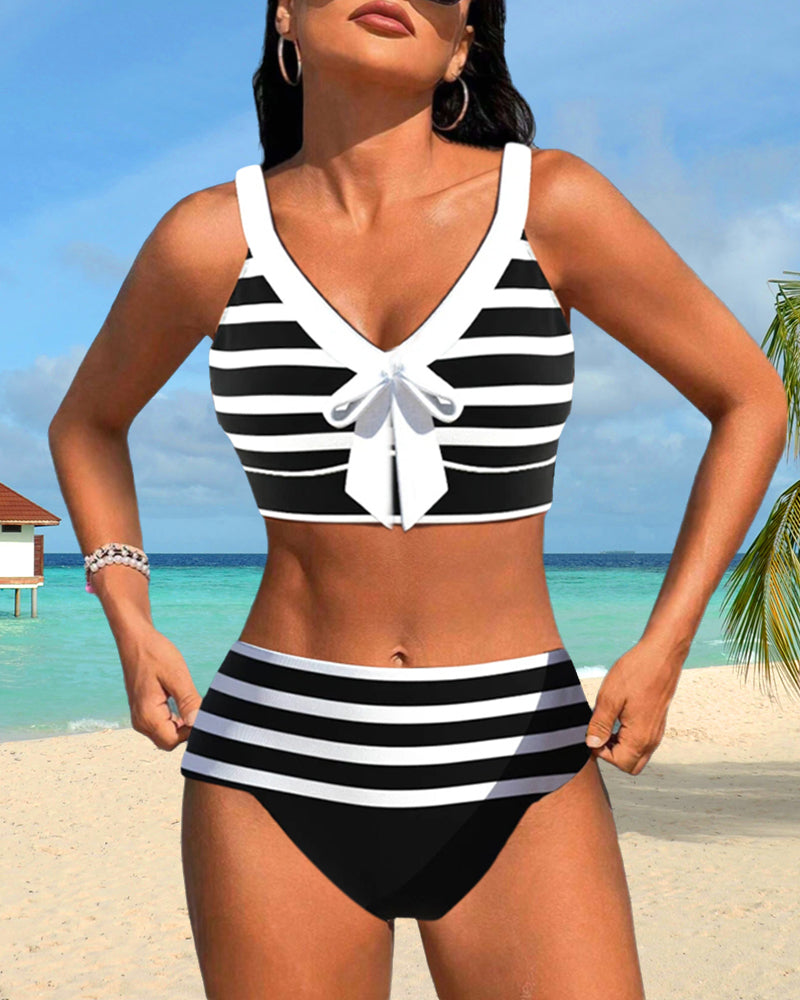 Palesa™ - Schicker Gestreifter Bikini