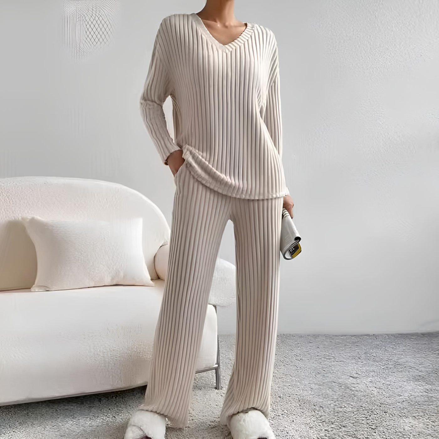 Eva Zweiteiliges Set aus Stretchmaterial für den ganzen Tag