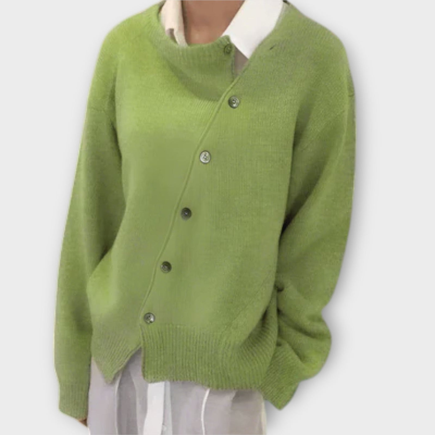 Catienne – Lässiger Cardigan mit Knöpfen