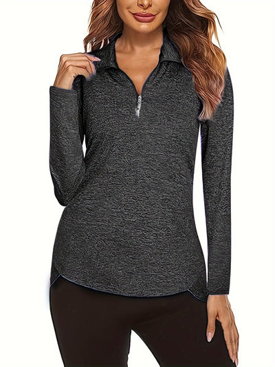 Ella™ – Sportliche Eleganz V-Ausschnitt Pullover