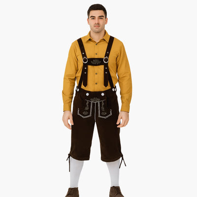 Besticktes Trachten Outfit mit Hemd für Herren - Oktoberfest 2025