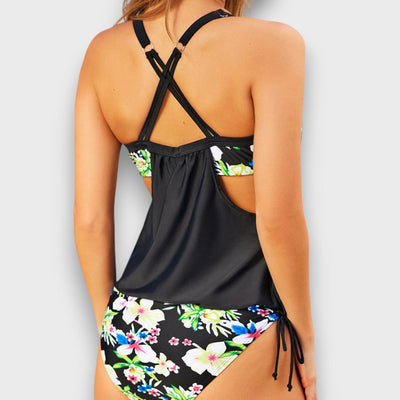 Kalea – Florales Tankini mit lockerem Top