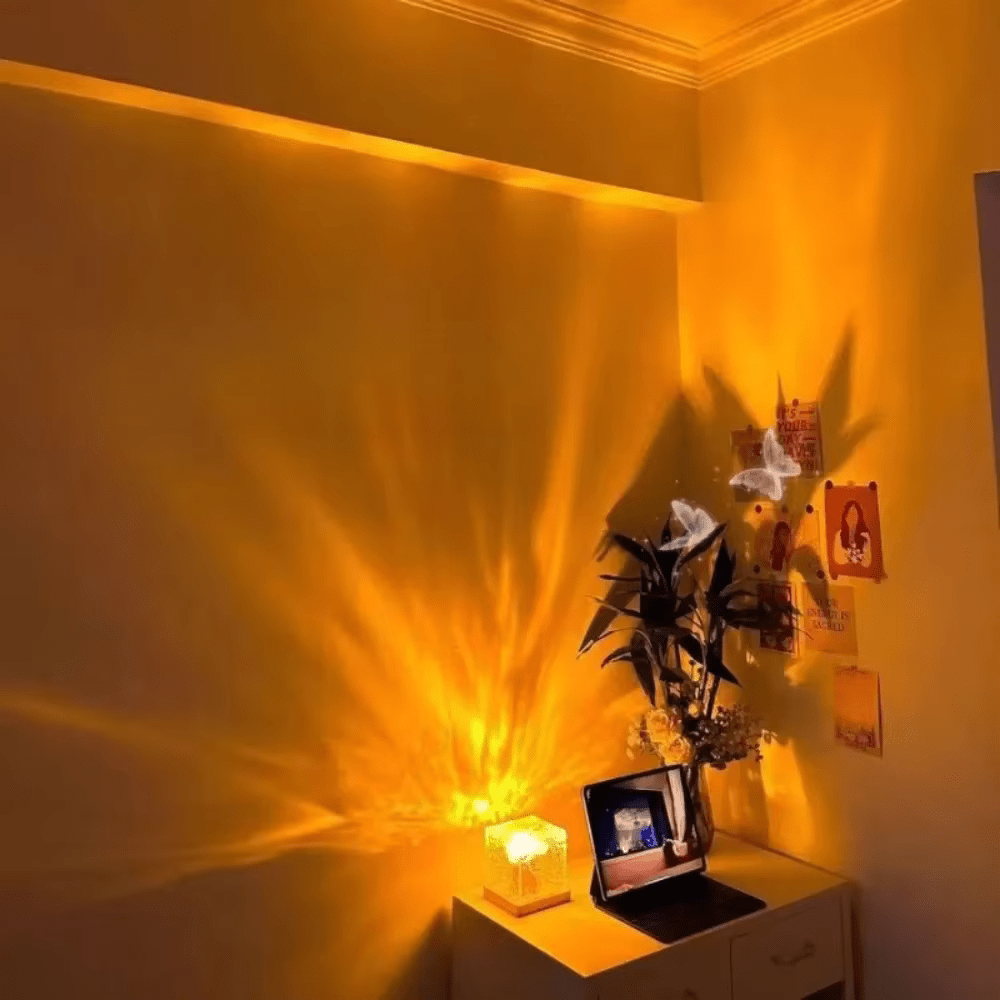 LichtWelle™ | Multifunktionale LED-Lampe mit 16 Farben und Sanften Wellen-Effekten