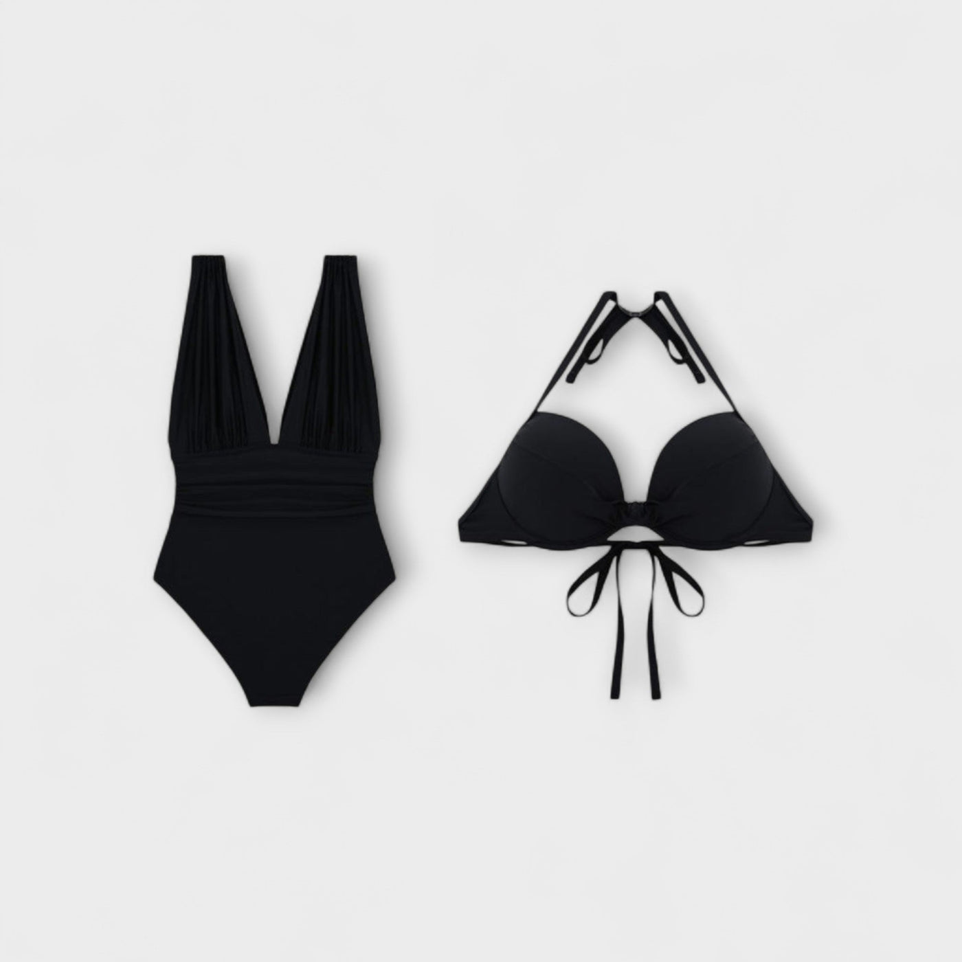 Ardina – Eleganter Badeanzug mit Cut-Out & Tiefer Taille