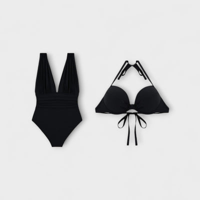 Ardina – Eleganter Badeanzug mit Cut-Out & Tiefer Taille