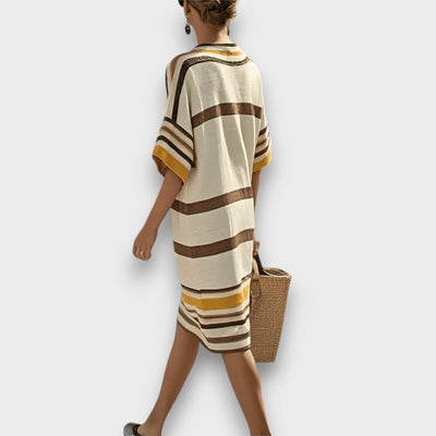 Calys – Lockeres Kaftankleid mit Strandcharme