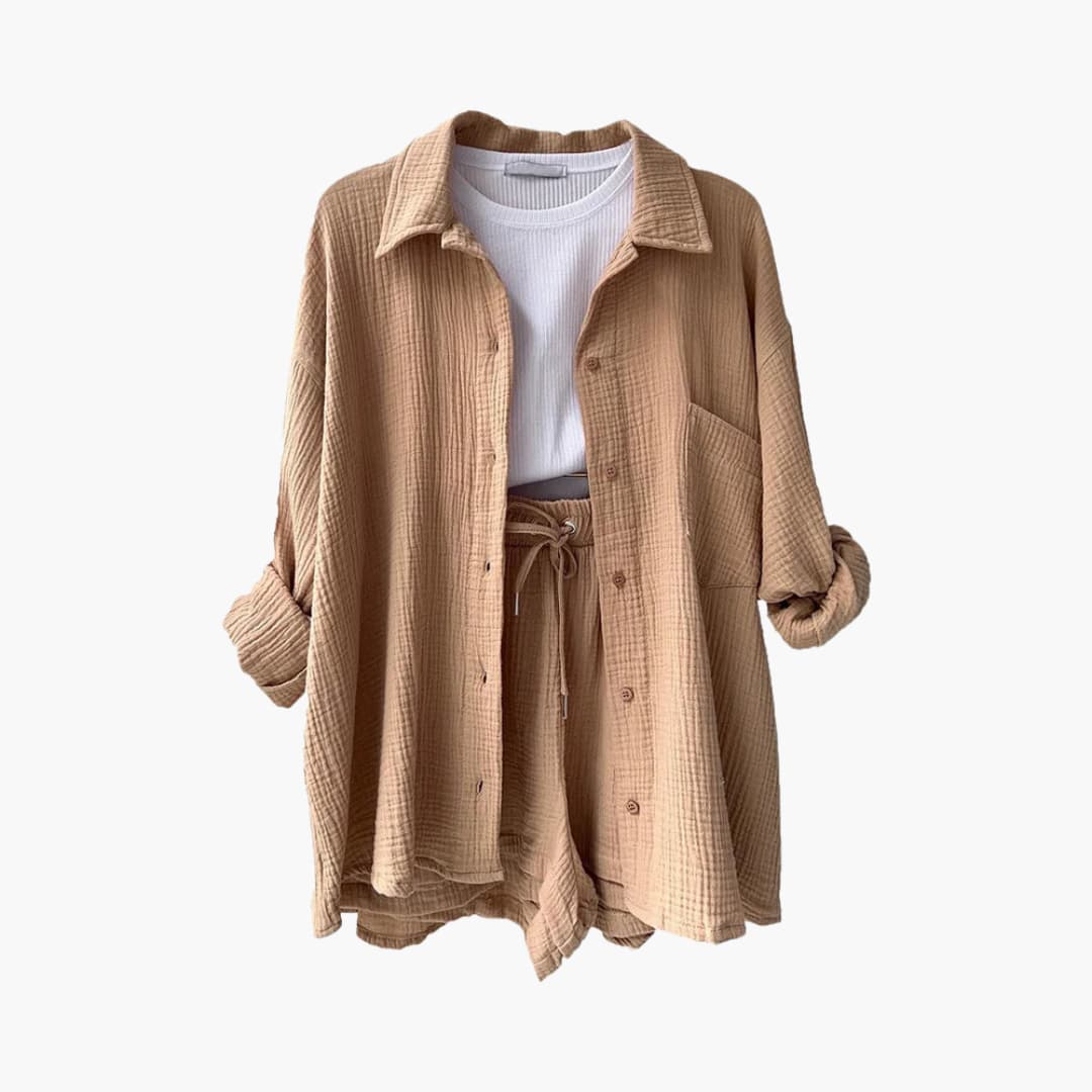 Aurélie | Elegantes und trendiges Zweiteiler-Set für einen schicken und lässigen Look