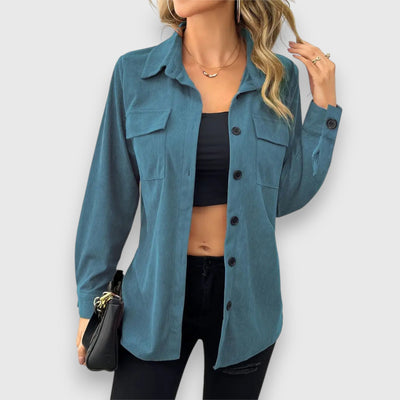 Solsna – Hemdjacke in Cord-Optik